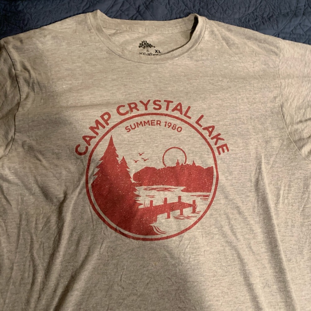Men’s Camp Crystal Lake Friday the 13th T Shirt XL